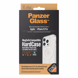 PanzerGlass Cover MagSafe Compatibile con D3O® iPhone 15 Pro
