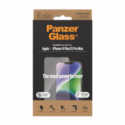 PanzerGlass Ultra-Wide Fit Apple iPhone Pellicola proteggischermo trasparente 1 pz