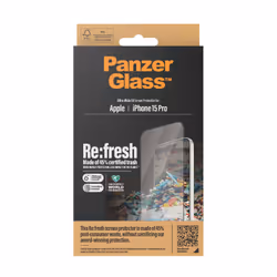 PanzerGlass Screen Protector iPhone 2023 6.1 Pro Ultra-Wide Fit w. EasyAligner Pellicola proteggischermo trasparente Apple 1 pz
