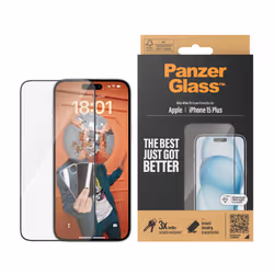 PanzerGlass Screen Protector iPhone 2023 6.7 Ultra-Wide Fit Pellicola proteggischermo trasparente Apple 1 pz
