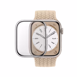 PanzerGlass Cover Protettiva Apple Watch Series 9 | 8 | 7 | 45mm | Transparent, Protezione per schermo, Orologio intelligente ...