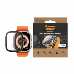 PanzerGlass Full Protection Apple Watch NEW 8 49mm Trasparente Vetro temperato, Polietilene tereftalato (PET)
