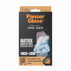 PanzerGlass Ultra Wide Fit D3O PET-Folie Pellicola proteggischermo trasparente Samsung 1 pz