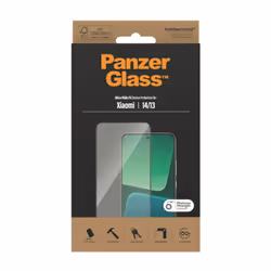 PanzerGlass 8066 protezione per lo schermo e il retro dei telefoni cellulari Pellicola proteggischermo trasparente Xiaomi 1 pz