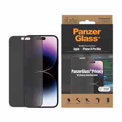 PanzerGlass iPhone 14 Pro Max - Privacy Pellicola proteggischermo trasparente Apple 1 pz - Vista aggiuntiva 2