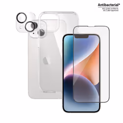PanzerGlass PG BUND IPH2022 6.1UWF scr prot HC PP, Apple, Apple - iPhone 14, Applicazione a secco, Scratch resistant, Resiste ...