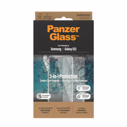 PanzerGlass HardCase+ Screen Protector Samsung G. S2023 Pellicola proteggischermo trasparente 1 pz