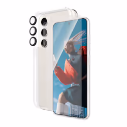 PanzerGlass 3-in-1 Bundle Glas, Case, Cam, Samsung, Samsung - Galaxy S24, Applicazione a secco, Scratch resistant, Resistente ...