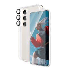 PanzerGlass 3-in-1 Bundle Glas, Case, Cam Pellicola proteggischermo trasparente Samsung 1 pz