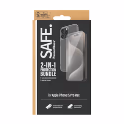 PanzerGlass SAFE. 2-in-1-Pack iPhone 2023 iPhone 6.7 Pro Max Pellicola proteggischermo trasparente Apple 1 pz