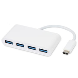 Microconnect USB3.1CUSB3 hub di interfaccia USB 3.2 Gen 1 (3.1 Gen 1) Type-C 5000 Mbit/s Bianco