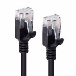Microconnect V-UTP610S-SLIM cavo di rete Nero 10 m Cat6 U/UTP (UTP) - Vista aggiuntiva 2