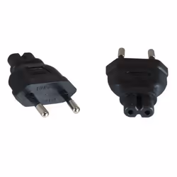 Microconnect PEEUC7AD, Tipo M, C7, 230 V, Nero, Femmina/Femmina, 20 g