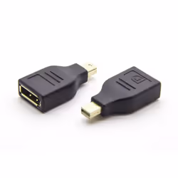 Microconnect MDPMDPF, Mini Displayport, Displayport, Nero