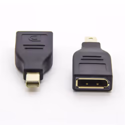 Microconnect MDPMDPF adattatore per inversione del genere dei cavi Mini Displayport Displayport Nero