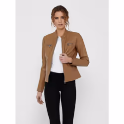 ONLY 15081400, Femmina, Adulto, Vestibilità regolare, Viscosa, Poliuretano (PU), Marrone