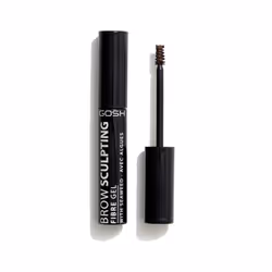 GOSH Brow Sculpting Fibre Gel, Gel per sopracciglia, Marrone, Chestnut, 8 ml, Donna, Tubo