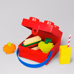 Room Copenhagen 4024 Borsa portapranzo Polipropilene (PP), Silicone Rosso