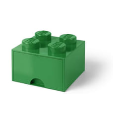 Contenitore Con Cassetto Verde