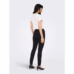 ONLY ONLROYAL Mid waist Skinny Fit Jeans Nero - Vista aggiuntiva 2