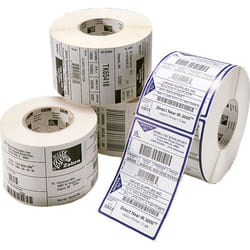 Zebra Z-Perform 1000T Bianco Perm Adhesive