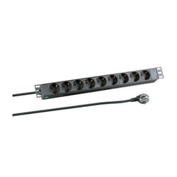 Microconnect CABINETACC23 unità di distribuzione dell'energia (PDU) 8 presa(e) AC 1U Nero