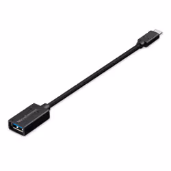 Microconnect USB3.1CAF02 cavo USB USB 3.2 Gen 1 (3.1 Gen 1) 0,2 m USB C USB A Nero - Vista aggiuntiva 2