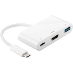 Microconnect USB3.1CCOM2 adattatore grafico USB Bianco