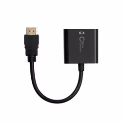 Microconnect HDMVGA2B cavo e adattatore video 0,15 m VGA (D-Sub) HDMI tipo A (Standard) Nero
