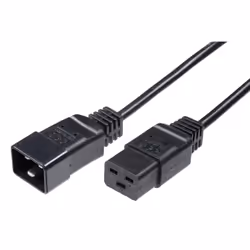Microconnect PE141505, 0,5 m, Accoppiatore C20, Accoppiatore C19, H05VV-F, 250 V, 16 A