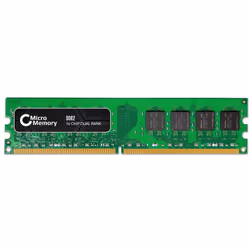 CoreParts MMST-DDR2-24003-2GB, 2 GB, 1 x 2 GB, DDR2, 800 MHz, 240-pin DIMM, Verde