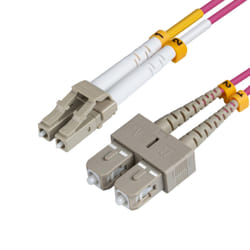 Microconnect FIB422007P cavo InfiniBand e in fibra ottica 7 m LC SC Viola