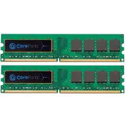 CoreParts MMXHP-DDR2D0005-KIT, 8 GB, 2 x 4 GB, DDR2, 800 MHz, Verde