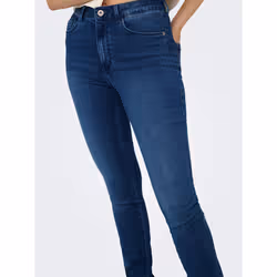 ONLY ONLROYAL High waist Skinny Fit Jeans Blu - Vista aggiuntiva 6