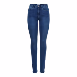 ONLY ONLROYAL High waist Skinny Fit Jeans Blu - Vista aggiuntiva 3