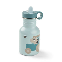 Done by Deer Tiny farm 350 ml Acciaio inox, Silicone Blu