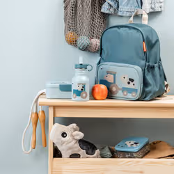 Done by Deer Tiny farm 350 ml Acciaio inox, Silicone Blu - Vista aggiuntiva 3