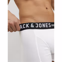Jack & Jones 5712833644164 Pantaloncino Boxer corto Nero, Bianco, Grigio - Vista aggiuntiva 6