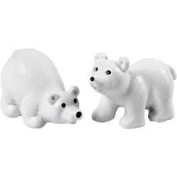 Creativ Company 69837 statuetta e statua ornamentale Nero, Bianco Resina