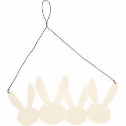 Creativ Company 57939, Legno, Legno compensato, Pasqua, 1 pz, 1 pz, 250 mm