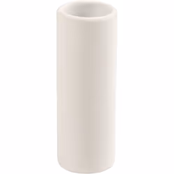 Creativ Company Vase, Vaso a forma di cilindro, Terracotta, Bianco, Interno, 110 mm, 40 mm