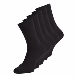 Jack & Jones 12113085, Calze termiche, Nero, Adulto, Maschio, Cotone, Elastan, Poliestere, 5 paio/a