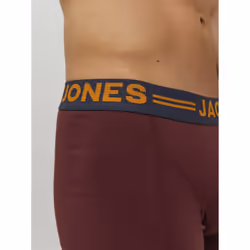 Jack & Jones 5713232842120 Pantaloncino Boxer corto Borgogna, Blu marino, Grigio - Vista aggiuntiva 6