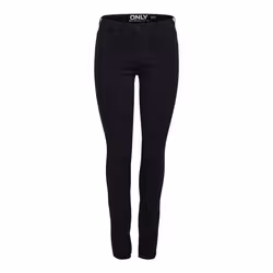 ONLY ONLRAIN Mid waist Skinny Fit Jeans Nero - Vista aggiuntiva 3