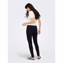 ONLY ONLRAIN Mid waist Skinny Fit Jeans Nero - Vista aggiuntiva 2