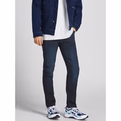 Jack & Jones 12126066, Blu, Jeans, Cotone, Elastan, Poliestere, Non candeggiare, Non lavare a secco, Lavaggio delicato (40°C)