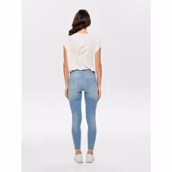 ONLY 15142784 Parte superiore (abbigliamento) Manica corta Elastan, Poliestere