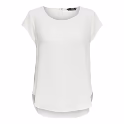 ONLY 15142784 Parte superiore (abbigliamento) Manica corta Elastan, Poliestere