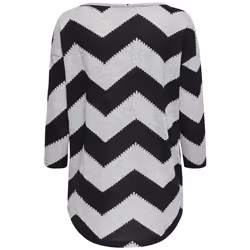 ONLY 15144286 Parte superiore (abbigliamento) Scollo rotondo Manica lunga Elastan, Poliestere - Vista aggiuntiva 4