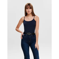 ONLY 15148401 Canottiera Senza maniche Cotone, Elastan